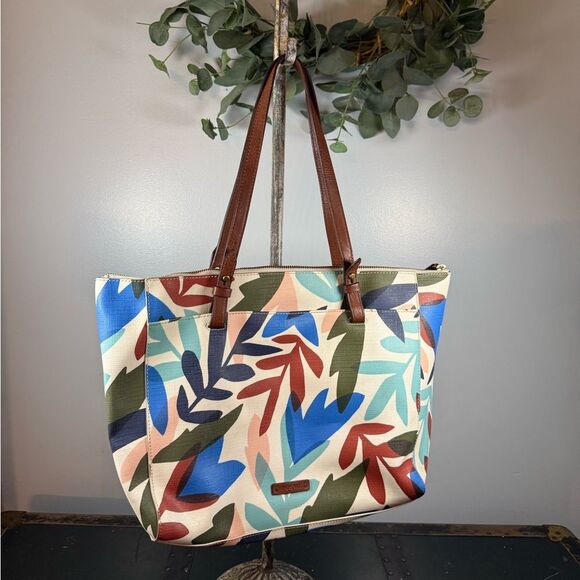 Fossil Handbags - Fossil Rachel Multicolor Tote Bag